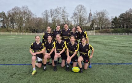 Fierté immense pour notre nouvelle équipe de rugby féminine !
