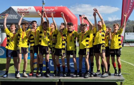 Médaille d’argent et médaille de bronze pour nos rugbymen !
